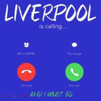 Liverpool Is Calling And I Must Go England Traveling  Zip Tote Bag