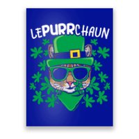 Lepurrchaun Irish Cat Lover Kitty Owner Saint Patricks Day Funny Gift Poster