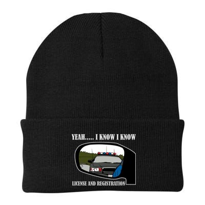 License And Registration Pulled Over Beanie