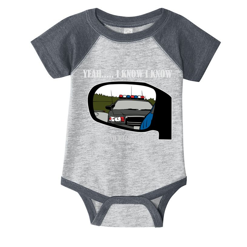 License And Registration Pulled Over Infant Baby Jersey Bodysuit