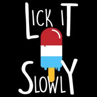Lick It Slowly Popsicle Cropped Pullover Crew