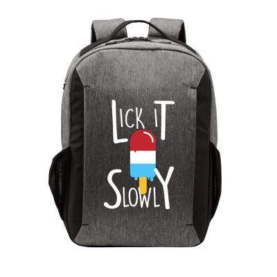 Lick It Slowly Popsicle Vector Backpack