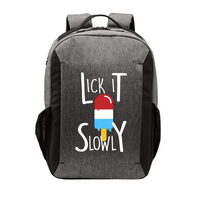 Lick It Slowly Popsicle Vector Backpack