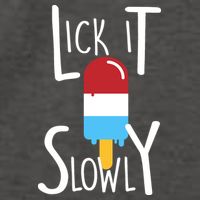 Lick It Slowly Popsicle Vector Backpack
