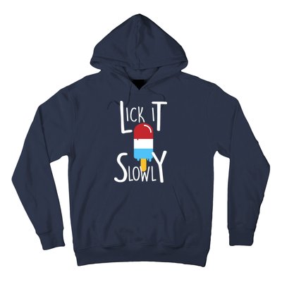 Lick It Slowly Popsicle Hoodie