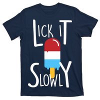 Lick It Slowly Popsicle T-Shirt