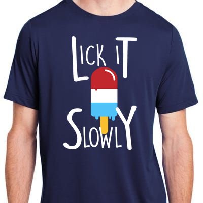 Lick It Slowly Popsicle Adult ChromaSoft Performance T-Shirt