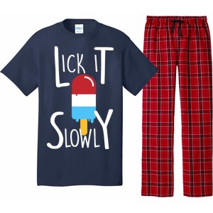 Lick It Slowly Popsicle Pajama Set