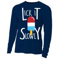 Lick It Slowly Popsicle Cooling Performance Long Sleeve Crew