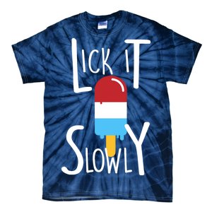 Lick It Slowly Popsicle Tie-Dye T-Shirt