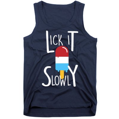 Lick It Slowly Popsicle Tank Top