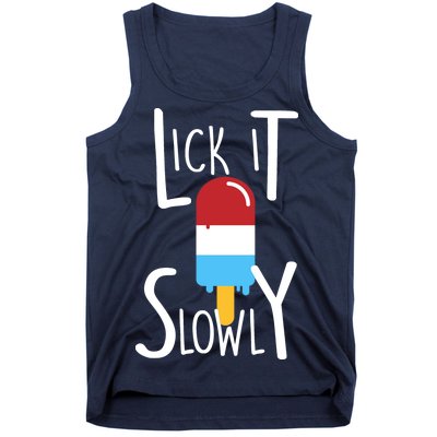 Lick It Slowly Popsicle Tank Top