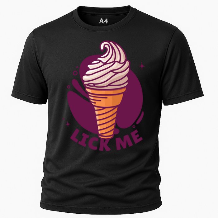 Lick Me Ice Cream Cooling Performance Crew T-Shirt
