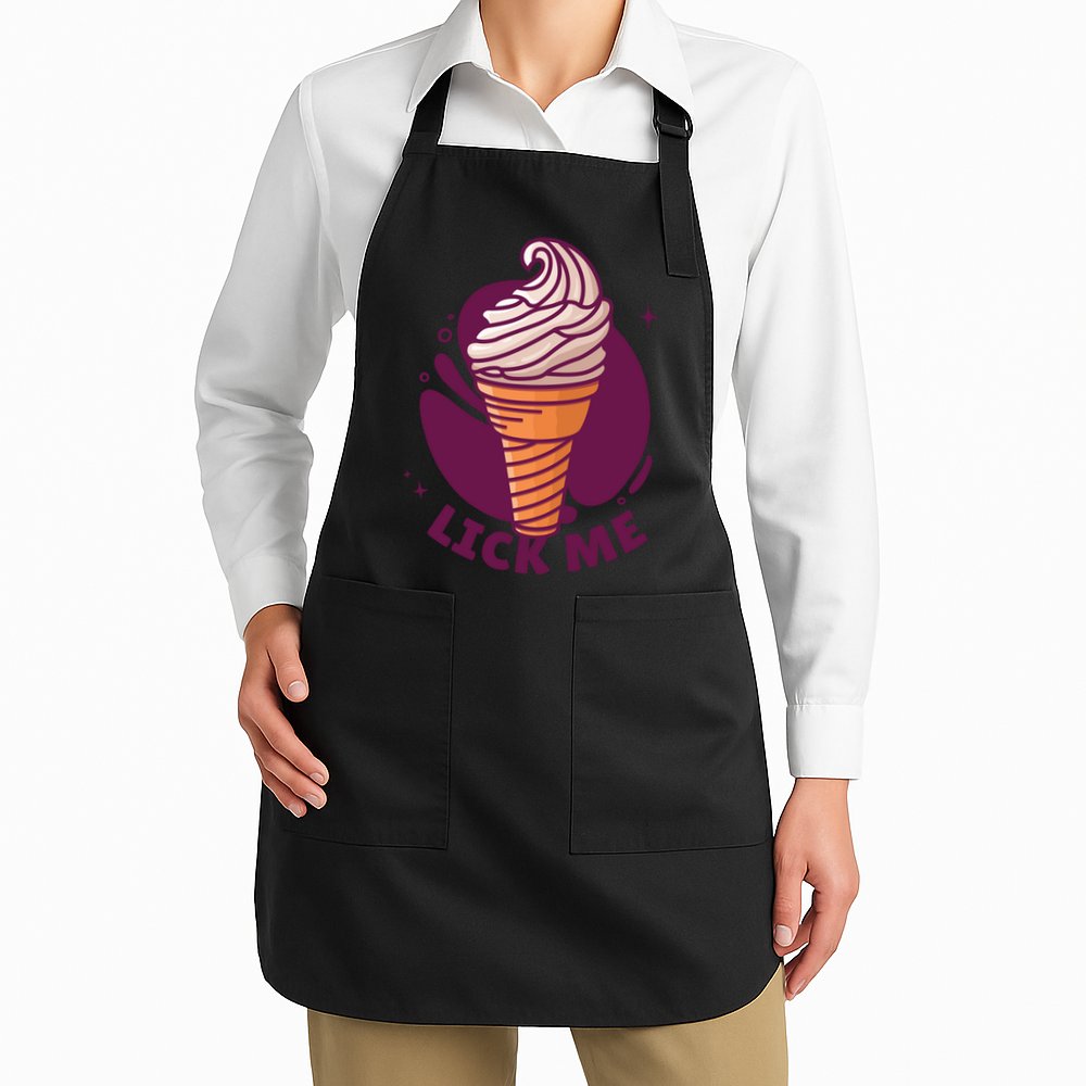 Lick Me Ice Cream Apron