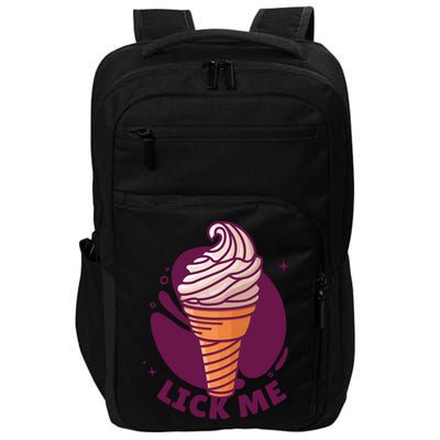 Lick Me Ice Cream Impact Tech Backpack