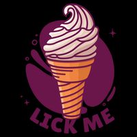 Lick Me Ice Cream Magnet