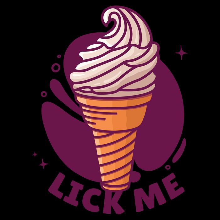 Lick Me Ice Cream Magnet