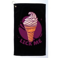 Lick Me Ice Cream Golf Towel