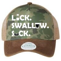Lick Swallow Suck Funny Tequila Legacy Tie Dye Trucker Hat