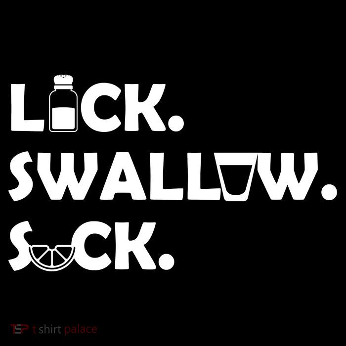 Lick Swallow Suck Funny Tequila Zip Tote Bag