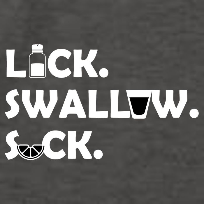 Lick Swallow Suck Funny Tequila Vector Backpack