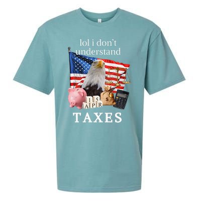 Lol I Don’T Understand Taxes Cpa Tax Season Sueded Cloud Jersey T-Shirt