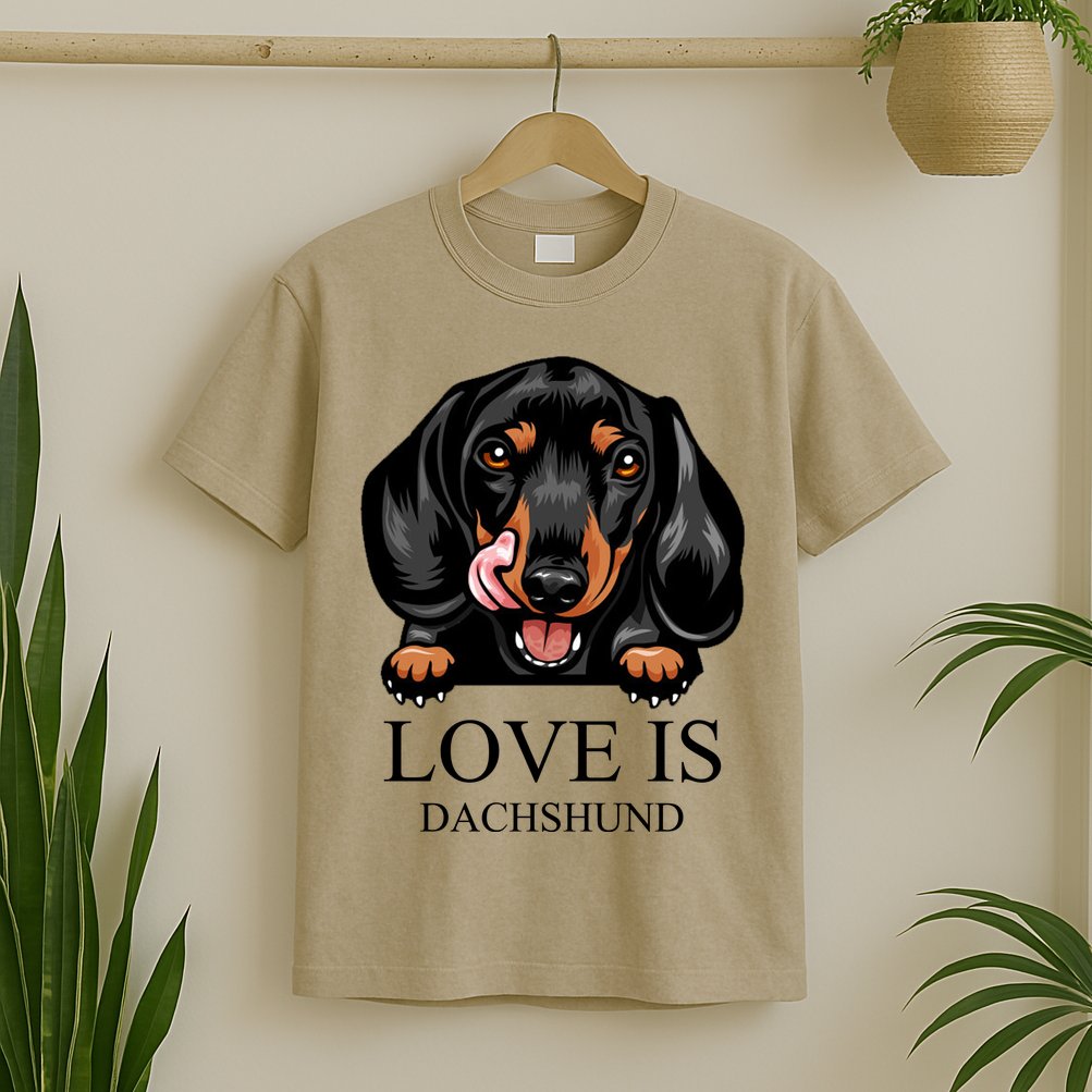 Love Is Dachshund T-Shirt