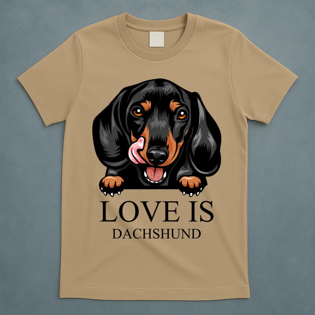 Love Is Dachshund T-Shirt
