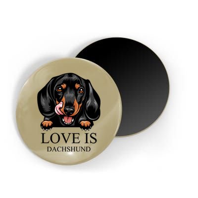Love Is Dachshund Magnet