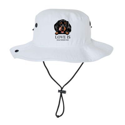 Love Is Dachshund Legacy Cool Fit Booney Bucket Hat