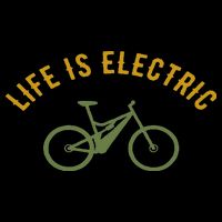 Life Is Electric E Bike Baby Bodysuit