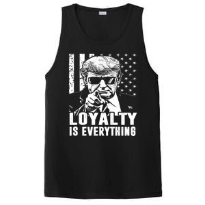 Loyalty Is Everything Trump 2024 American Flag PosiCharge Competitor Tank