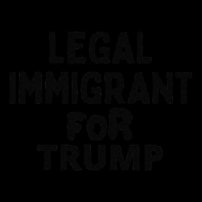 Legal Immigrant For Trump 2024 Poster