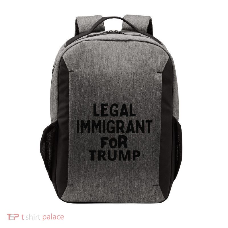 Legal Immigrant For Trump 2024 Vector Backpack