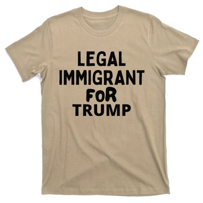 Legal Immigrant For Trump 2024 T-Shirt