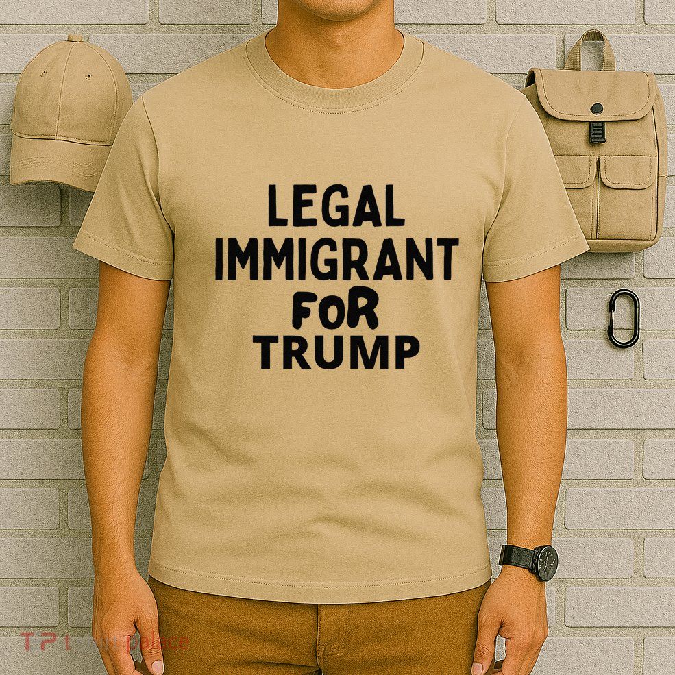 Legal Immigrant For Trump 2024 T-Shirt