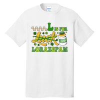 L Is For Lorazepam Retro Nurse Nursing Hospital Saint Patrick's Day Tall T-Shirt