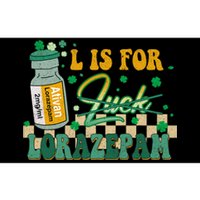 L Is For Lorazepam St Patrick's Day Nurse Pharmacist Crna Bumper Sticker