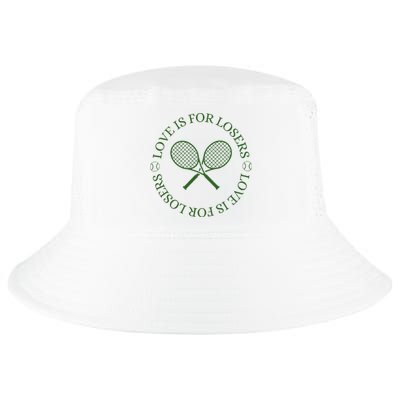 Love Is For Losers Tennis Funny For Tennis Player Cool Comfort Performance Bucket Hat