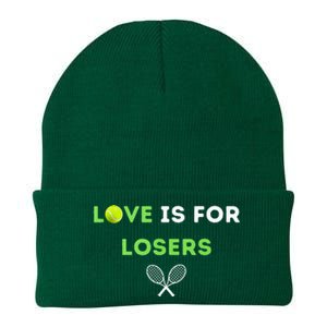 Love Is For Losers Tennis Knit Cap Winter Beanie