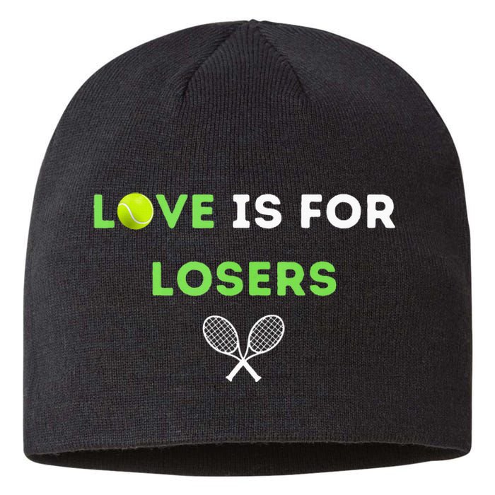 Love Is For Losers Tennis Sustainable Beanie