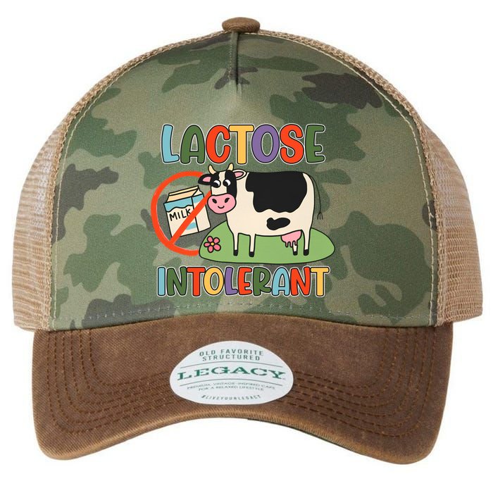 Lactose Intolerant Funny Sarcastic Meme Legacy Tie Dye Trucker Hat