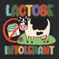 Lactose Intolerant Funny Sarcastic Meme 7 Panel Mesh Trucker Snapback Hat