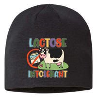 Lactose Intolerant Funny Sarcastic Meme Sustainable Beanie
