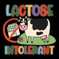 Lactose Intolerant Funny Sarcastic Meme Sustainable Beanie