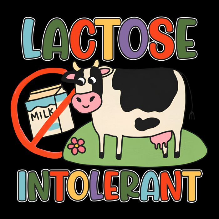 Lactose Intolerant Funny Sarcastic Meme Sustainable Beanie