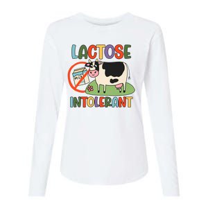 Lactose Intolerant Funny Sarcastic Meme Womens Cotton Relaxed Long Sleeve T-Shirt