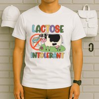 Lactose Intolerant Funny Sarcastic Meme T-Shirt