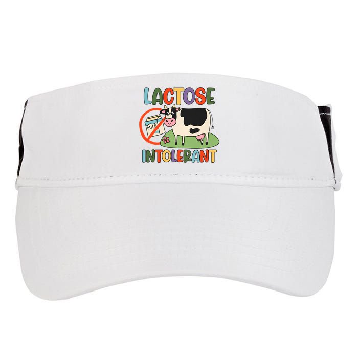 Lactose Intolerant Funny Sarcastic Meme Adult Drive Performance Visor