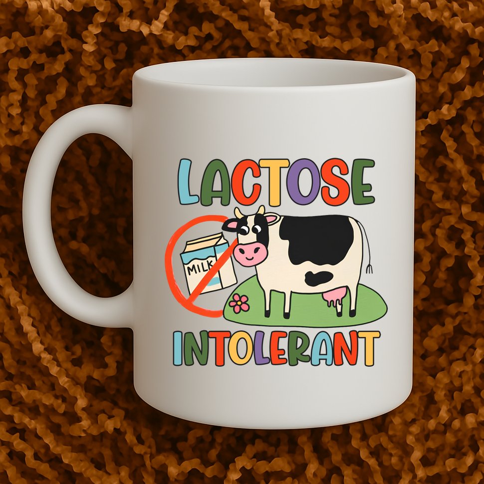 Lactose Intolerant Funny Sarcastic Meme Mug